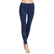 Trendy Colorful Women's Nylon Sports Leggings - Blue Force Sports