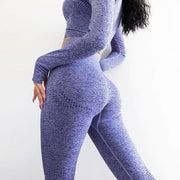 Ankle Length Fitness Leggings for Women - Blue Force Sports