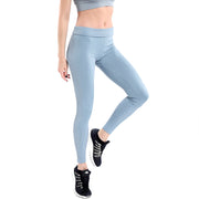 Women's Elastic Spandex Sports Leggings - Blue Force Sports
