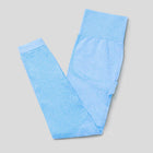 Ankle Length Fitness Leggings for Women - Blue Force Sports