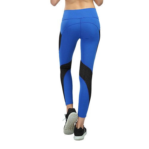 Women's Breathable Mesh Leggings - Blue Force Sports