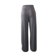 Side Slit Loose Flare Yoga Women's Pants - Blue Force Sports