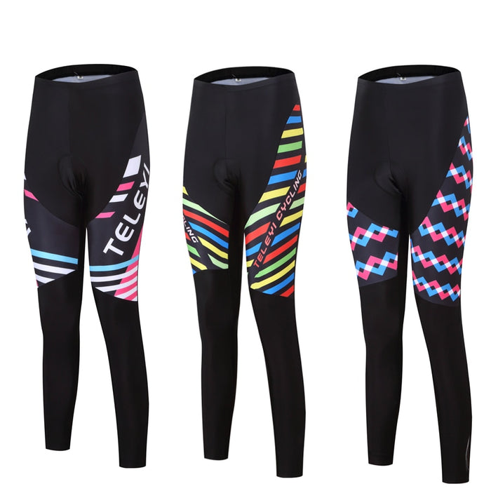 Comfortable Quick-Dry Women's Cycling Pants - Blue Force Sports