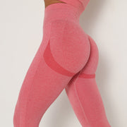 Women's Push Up High Waist Fitness Leggings - Blue Force Sports
