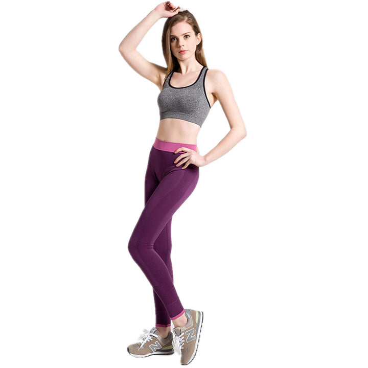 Women's Seamless Yoga Pants - Blue Force Sports