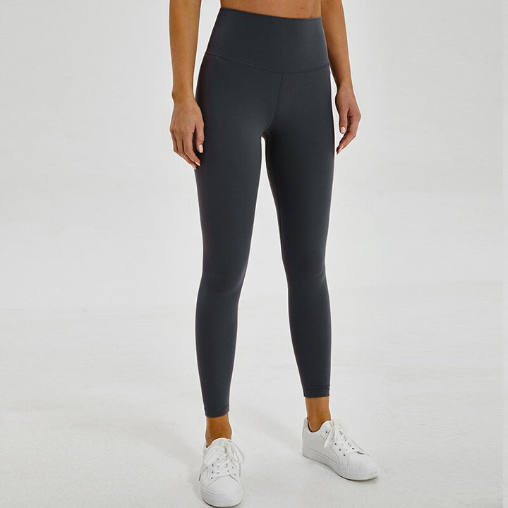 Women's High Waist Seam Leggings - Blue Force Sports