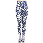 Women's Blue Tones Yoga Leggings - Blue Force Sports