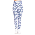 Women's Blue Tones Yoga Leggings - Blue Force Sports