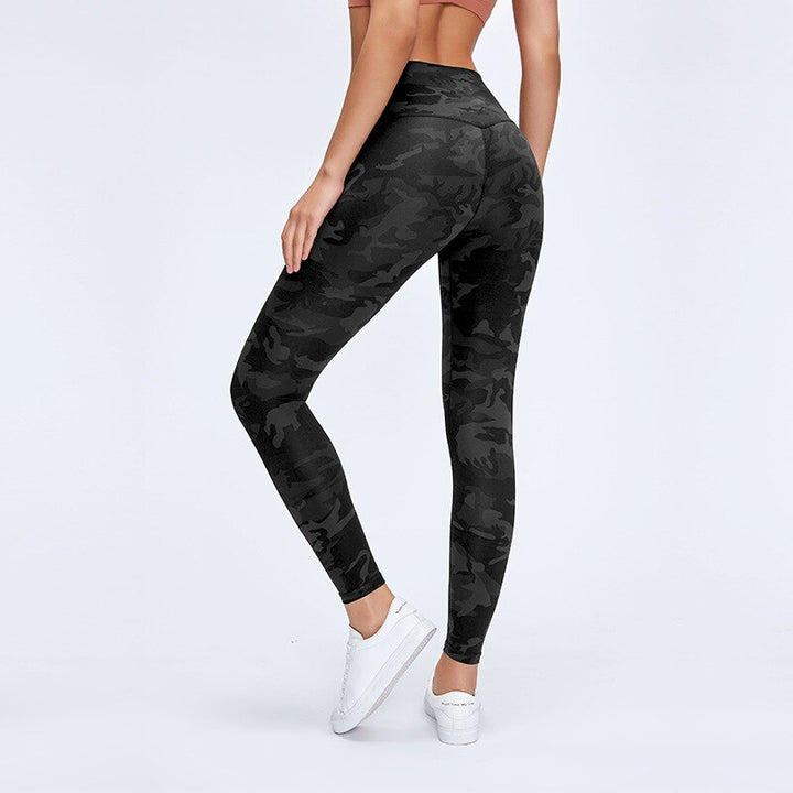 Camouflaged Leggings for Women - Blue Force Sports