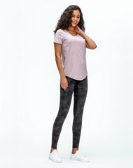 Camouflaged Leggings for Women - Blue Force Sports