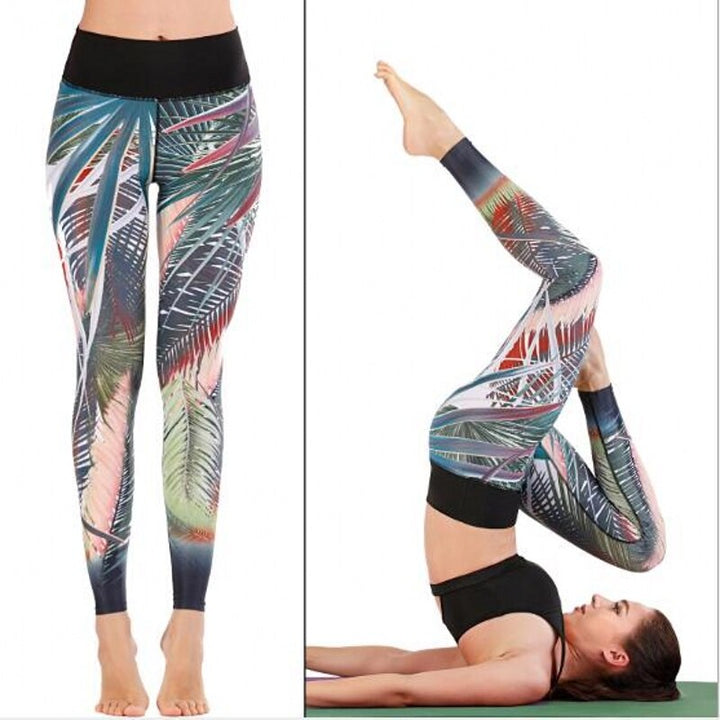 High Elasticity Push Up Leggings - Blue Force Sports