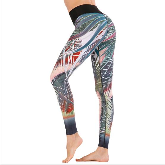 High Elasticity Push Up Leggings - Blue Force Sports