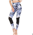 High Elasticity Push Up Leggings - Blue Force Sports