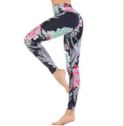 High Elasticity Push Up Leggings - Blue Force Sports