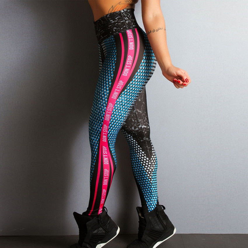 Women's Push Up Cycling Leggings - Blue Force Sports