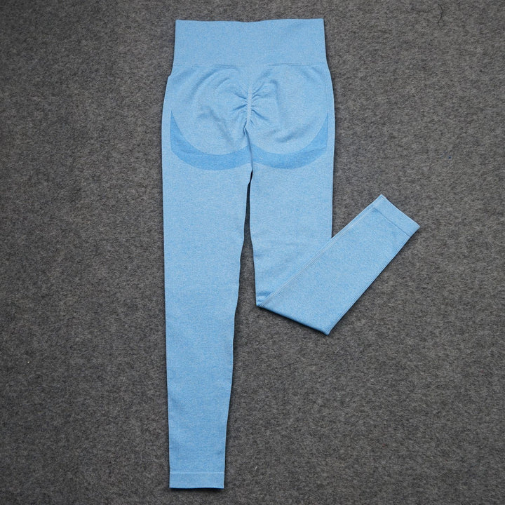 Women's Seamless Yoga Pants for Running - Blue Force Sports