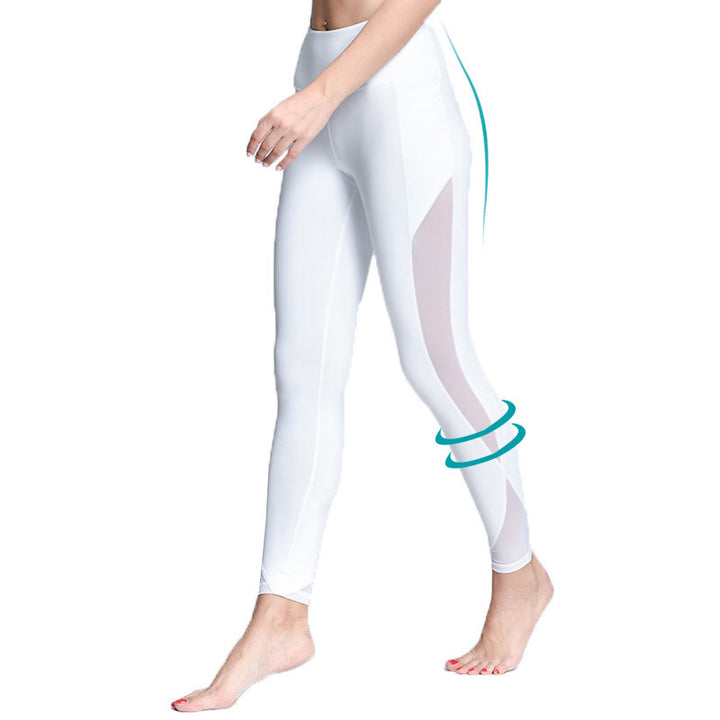 Fitness & Yoga Compression Women's Leggings - Blue Force Sports