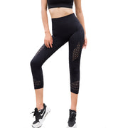 Women's Nylon Sport Leggings - Blue Force Sports