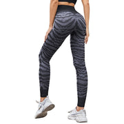 Camouflage Printed Leggings for Women - Blue Force Sports
