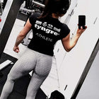 Women's Textured Sports Leggings - Blue Force Sports