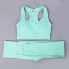 Women's Sport Bra and High Waist Leggings Set - Blue Force Sports