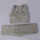 Women's Sport Bra and High Waist Leggings Set - Blue Force Sports