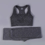 Women's Sport Bra and High Waist Leggings Set - Blue Force Sports