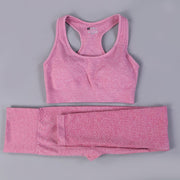 Women's Sport Bra and High Waist Leggings Set - Blue Force Sports