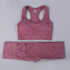 Women's Sport Bra and High Waist Leggings Set - Blue Force Sports