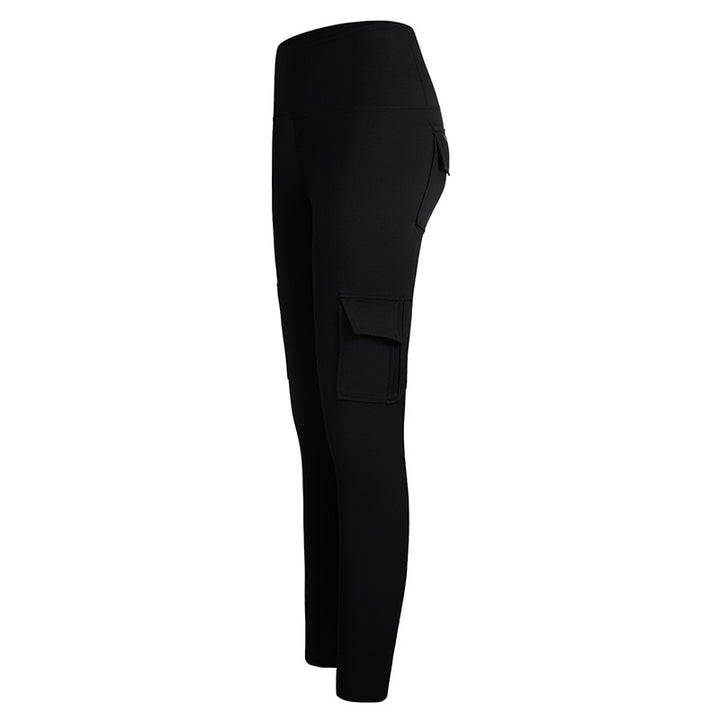 Women's Fitness Leggings with Pocket - Blue Force Sports