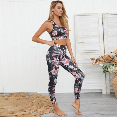 High-Quality Women's Yoga Set - Blue Force Sports