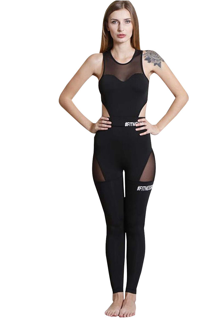 Quick Dry Women's Mesh Bodysuit - Blue Force Sports