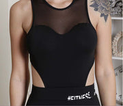 Quick Dry Women's Mesh Bodysuit - Blue Force Sports