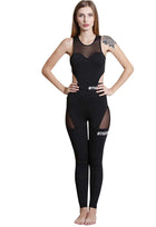 Quick Dry Women's Mesh Bodysuit - Blue Force Sports