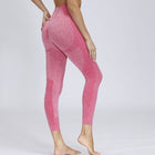 Women's Sports Bra and Leggings with Pocket 2 Pcs Set - Blue Force Sports