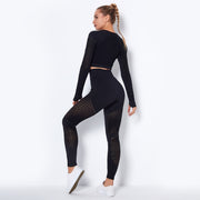 Women's Seamless Fitness Suit - Blue Force Sports