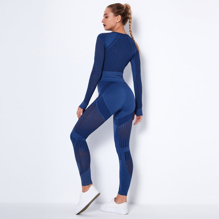 Women's Seamless Fitness Suit - Blue Force Sports