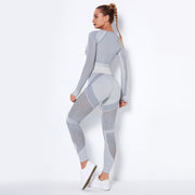 Women's Seamless Fitness Suit - Blue Force Sports