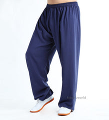 Comfortable Summer Kung Fu Pants - Blue Force Sports