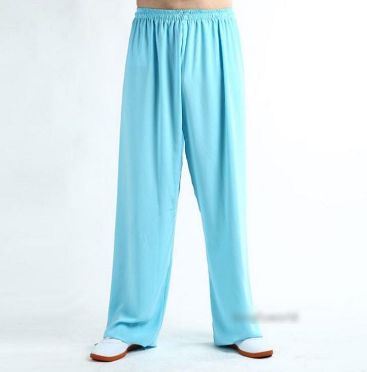 Comfortable Summer Kung Fu Pants - Blue Force Sports
