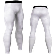 Men's Breathable Compression Leggings - Blue Force Sports
