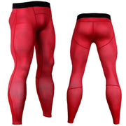 Men's Breathable Compression Leggings - Blue Force Sports