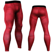 Men's Breathable Compression Leggings - Blue Force Sports