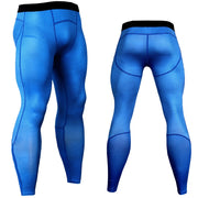 Men's Compression Sports Pants - Blue Force Sports