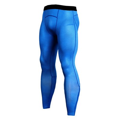 Men's Compression Sports Pants - Blue Force Sports