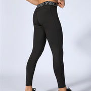Phone Pocket Elastic Fitness Men's Leggings - Blue Force Sports