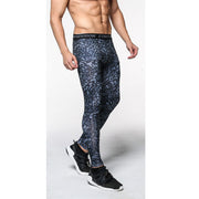 Elastic Compression Pants for Men - Blue Force Sports