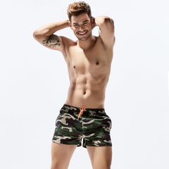 Fashion Summer Quick-Drying Camouflage Men's Beach Shorts - Blue Force Sports