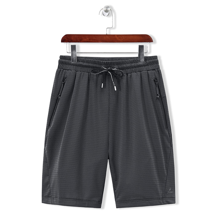 Men's Breathing Plus Size Sport Shorts - Blue Force Sports