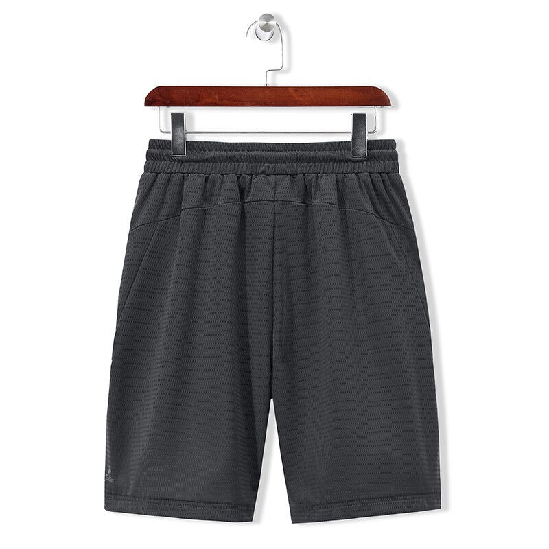 Men's Breathing Plus Size Sport Shorts - Blue Force Sports